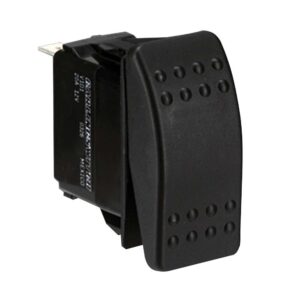 Paneltronics Switch SPST Black On-On Rocker