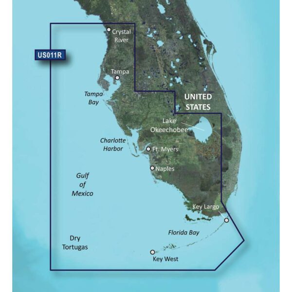 Garmin BlueChart g3 Vision HD - VUS011R - Southwest Florida - microSD-SD