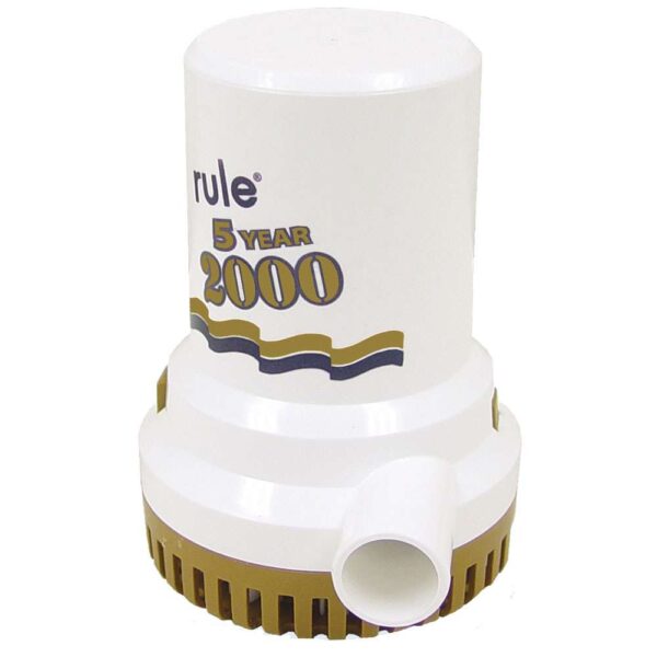 CW31492 Rule 2000 G.P.H. "Gold Series" Bilge Pump