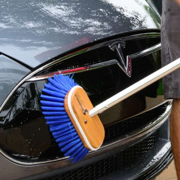 Shurhold 6" Nylon Extra Soft Bristles Deck Brush - Image 2