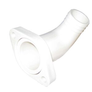 Raritan 90 Discharge Adapter w-Flange - Straight To 90