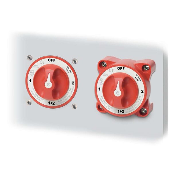 Blue Sea 11001 e-Series Battery Switch w-Alternator Field Disconnect - 3-Position - Image 3