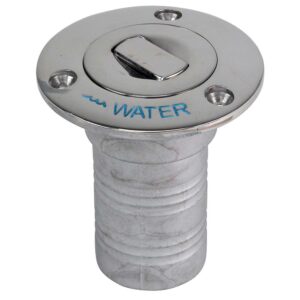 Whitecap Bluewater Push Up Deck Fill - 1-1-2" Hose - Water