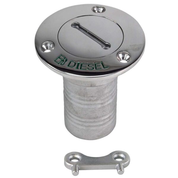 Whitecap Hose Deck Fill 1-1-2" Hose Diesel