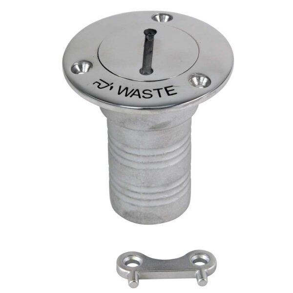 Whitecap Hose Deck Fill - 1-1-2" Hose Waste