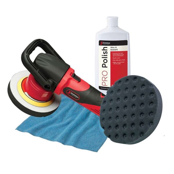 CW36626 Shurhold Dual Action Polisher Start Kit w-Pro Polish, Pad & MicroFiber Towel