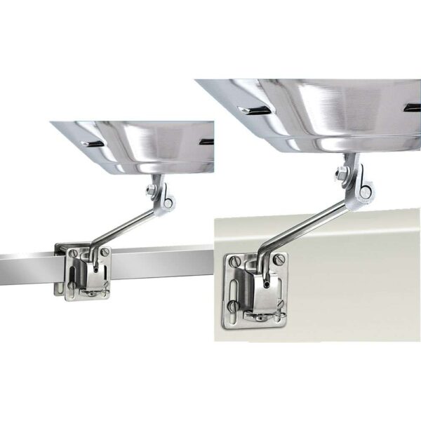 Magma Marine Kettle Bulkhead or Square-Flat Rail Mount