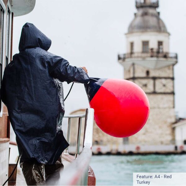 Polyform A-2 Buoy 14.5" Diameter - Red - Image 3