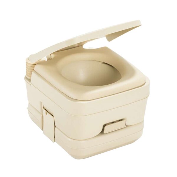 Dometic 964 MSD Portable Toilet w-Mounting Brackets - 2.5 Gallon - Parchment