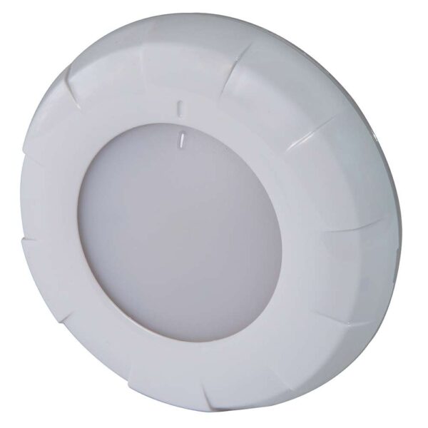 Lumitec Aurora LED Dome Light - White Finish - White-Red Dimming - Image 3