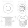 Lumitec Newt - Livewell & Courtesy Light - White Dimming - Image 4