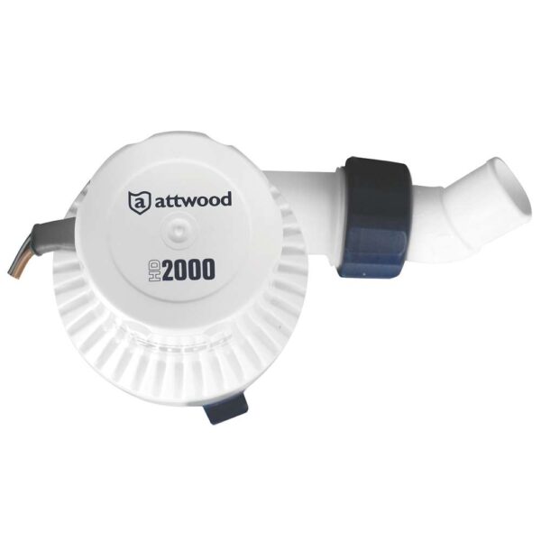 Attwood Heavy-Duty Bilge Pump 2000 Series - 12V - 2000 GPH - Image 2