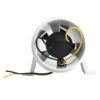 Attwood Turbo 3000 Series Water-Resitant, In-Line Blower - 12V - White - Image 3