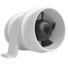 Attwood Turbo 3000 Series Water-Resitant, In-Line Blower - 12V - White - Image 2