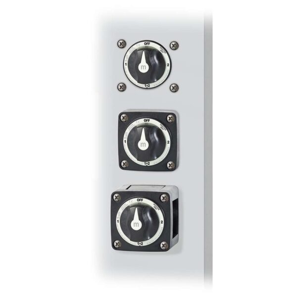 Blue Sea 6007200 Battery Switch Mini - 4 Position - Black - Image 3