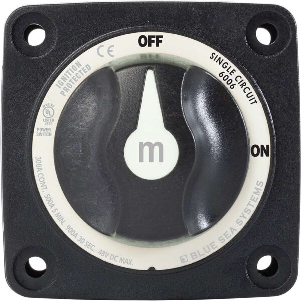 Blue Sea 6006200 Battery Switch Mini ON-OFF - Black - Image 5