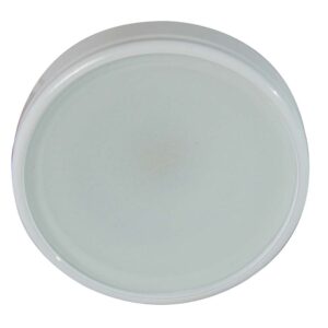 Lumitec Halo - Flush Mount Down Light - White Finish - 3-Color Red-Blue Non-Dimming w-White Dimming