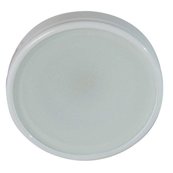 Lumitec Halo - Flush Mount Down Light - White Finish - 3-Color Red-Blue Non-Dimming w-White Dimming
