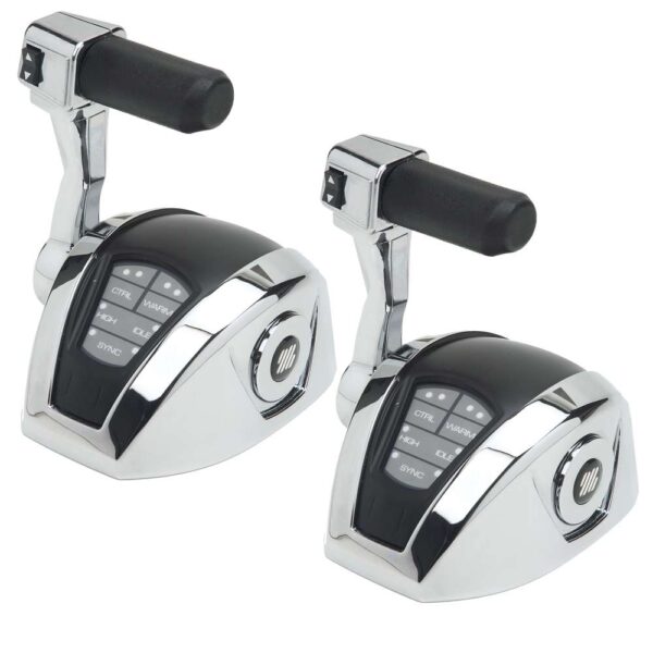 UFlex Power A Electronic Control Package w- Trim - Single Engine-Dual Station - Mechanical Throttle-Mechanical S