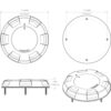 Lumitec Aurora - LED Dome Light - Polished SS Finish - 2-Color White-Blue Dimming - Image 4