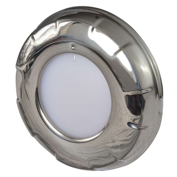 Lumitec Aurora - LED Dome Light - Polished SS Finish - 2-Color White-Blue Dimming - Image 3