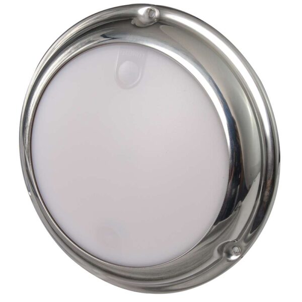 Lumitec TouchDome - Dome Light - Polished SS Finish - 2-Color White-Red Dimming - Image 3