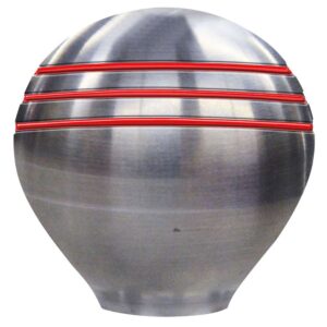 Schmitt Marine Throttle Knob - 1-1-2" - Red Grooves