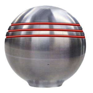 Schmitt Marine Throttle Knob - 1-7-8" - Red Grooves