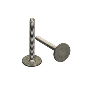 Weld Mount 1.5" Tall Stainless Panel Stud w-0.62" Base & #8 x 32 Threads - Qty. 15