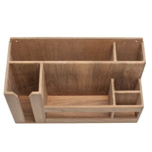 Whitecap Teak Dish-Cup-Utensil Holder
