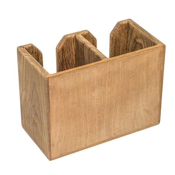 Whitecap Teak Two-Bottle Rack - Image 2