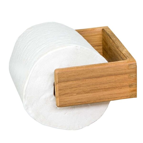 Whitecap Teak Toilet Tissue Rack - Image 3