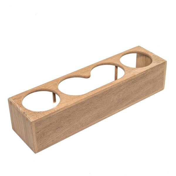 Whitecap Teak Four Insulated Drink-Binocular Rack - Image 2