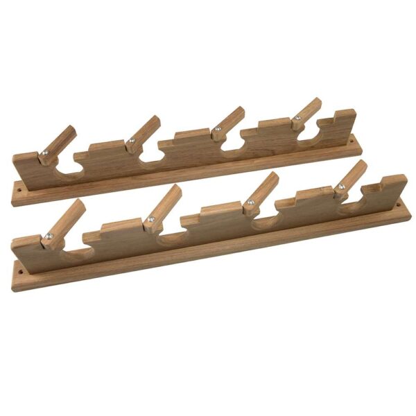 Whitecap Teak Lock-In Four-Rod Storage Rack - Image 2