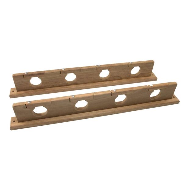 Whitecap Teak Lock-In Four-Rod Storage Rack - Image 3
