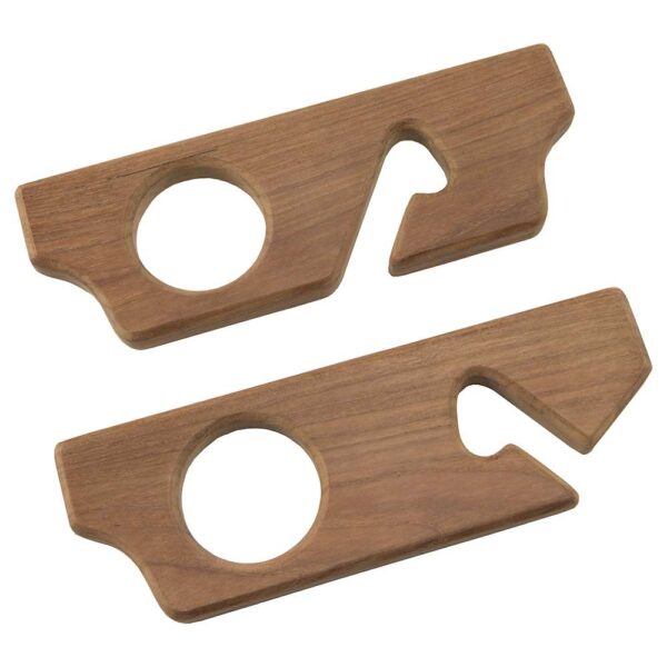 Whitecap Teak Two-Rod Storage Rack - Pair - Image 3