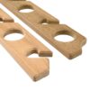 Whitecap Teak Six-Rod Storage Rack - Pair - Image 3