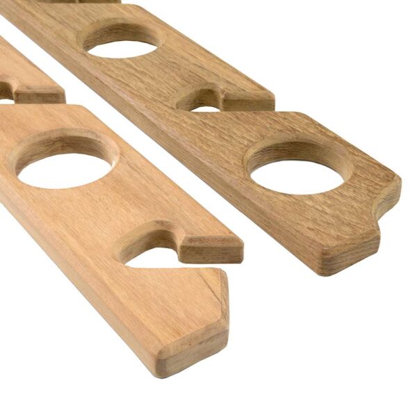 Whitecap Teak Six-Rod Storage Rack - Pair - Image 3