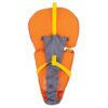 Full Throttle Baby-Safe Vest - Infant to 30lbs - Orange-Grey - Image 2