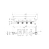 TACO 4-Rod Transom Mount Rod Rack - Image 3