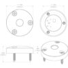 Lumitec "Anywhere" Light - Brushed Housing - Tri-Color - White, Blue & Red - Image 4