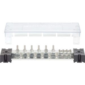 Blue Sea PowerBar 1000 - 12 5-16" Terminal Studs w-Cover