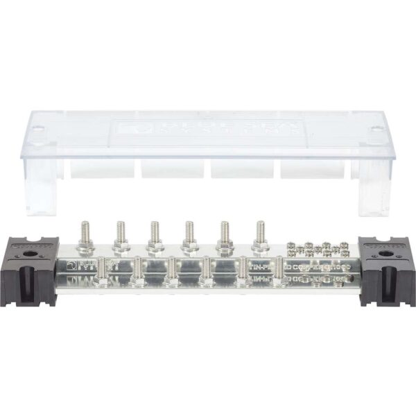 Blue Sea PowerBar 1000 - 12 5-16" Terminal Studs w-Cover