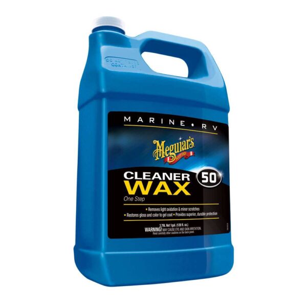Meguiar's #50 Boat-RV Cleaner Wax - Liquid 1 Gallon