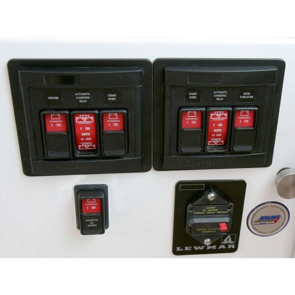 Blue Sea 1147 Remote Control Panel w-(2)2145 & (1)2146 Remote Control Contura Switch - Image 3