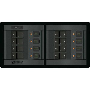 Blue Sea 1225 12V DC 8 Position - Horizontal