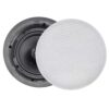 Fusion MS-CL602 Flush Mount Interior Ceiling Speakers (Pair) White