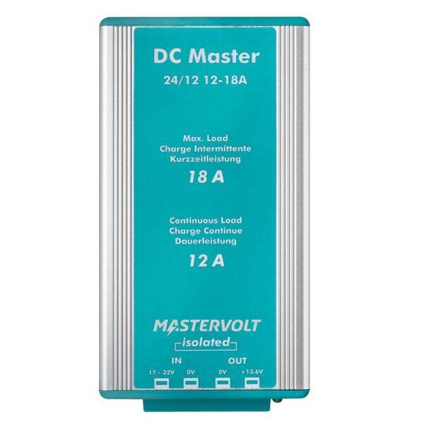 Mastervolt DC Master 24V to 12V Converter - 12A w-Isolator - Image 3