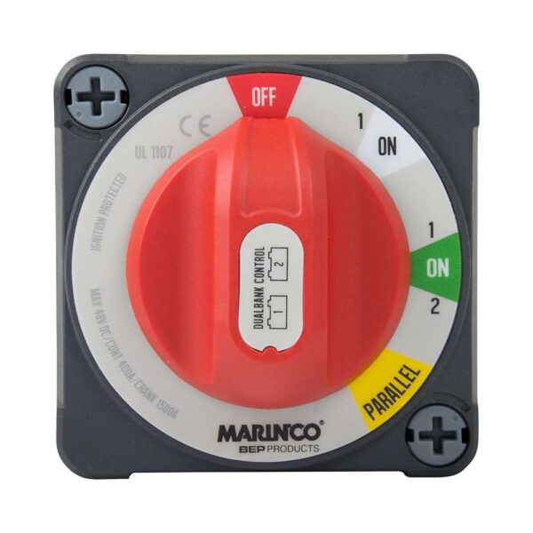 BEP Pro Installer 400a EZ-Mount Dual Bank Control Battery Switch - MC10 - Image 3