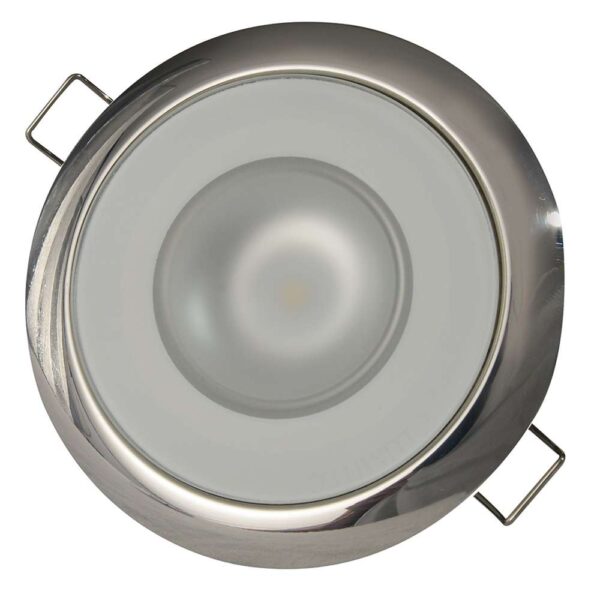 Lumitec Mirage Flush Mount Down Light Spectrum RGBW - Polished Bezel - Image 2